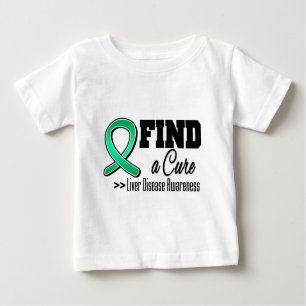 Find a Cure Liver Disease Awareness Baby T-Shirt