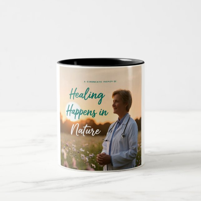 Find Balance: Medical Nature Mug (Center)