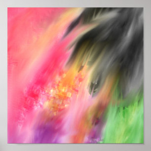 Find it Simple Abstract 33.2 modern Poster