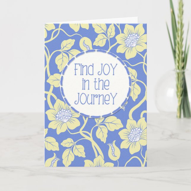 Find JOY in the Journey! Friend Encouragement Card (Front)