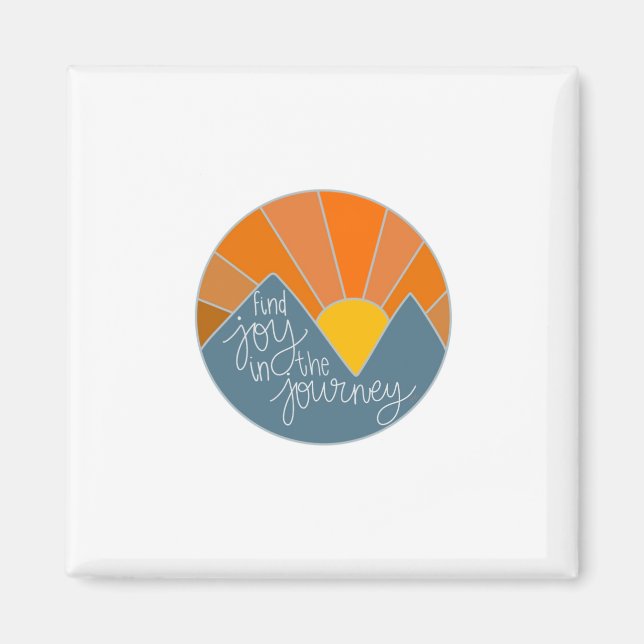 Find Joy in the Journey Magnet (Front)