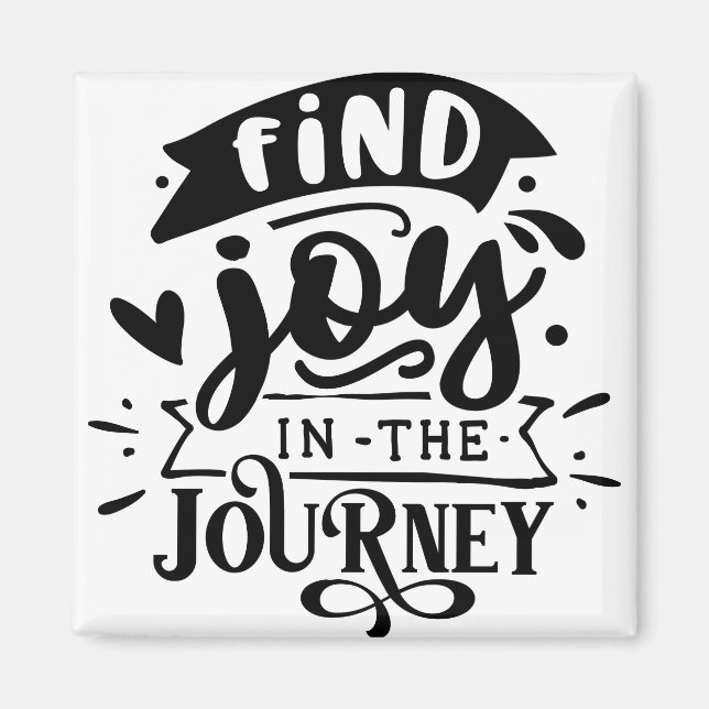 Find Joy In The Journey Magnet (Front)