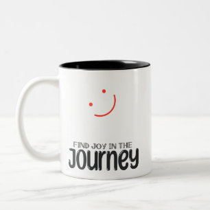 Find Joy in the Journey Two-Tone Coffee Mug