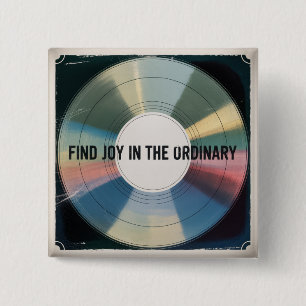 Find Joy In The Ordinary 15 Cm Square Badge