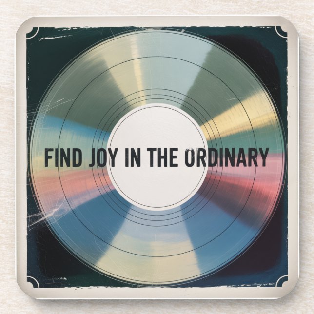 Find Joy In The Ordinary Coaster (Front)