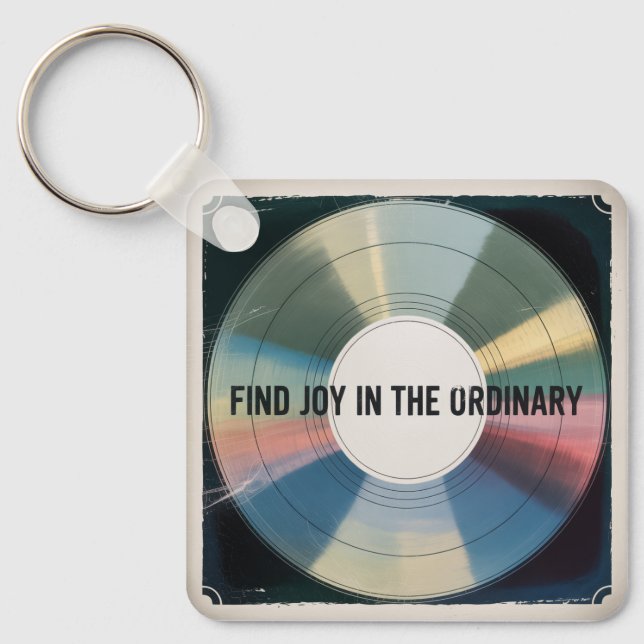 Find Joy In The Ordinary Key Ring (Front)