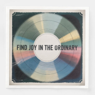 Find Joy In The Ordinary Napkin