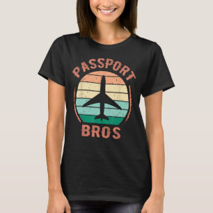 Find Love Abroad Modern Dating Meme Passport Bros T-Shirt
