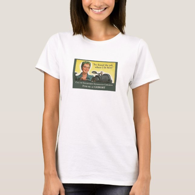 Find me at GODORT T-Shirt (Front)