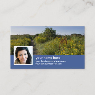 Find me on facebook Update 2018 CC1036 Business Card