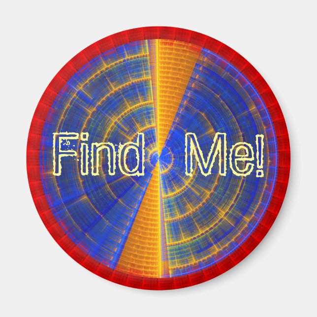 Find Me Radar Magnet (Front)