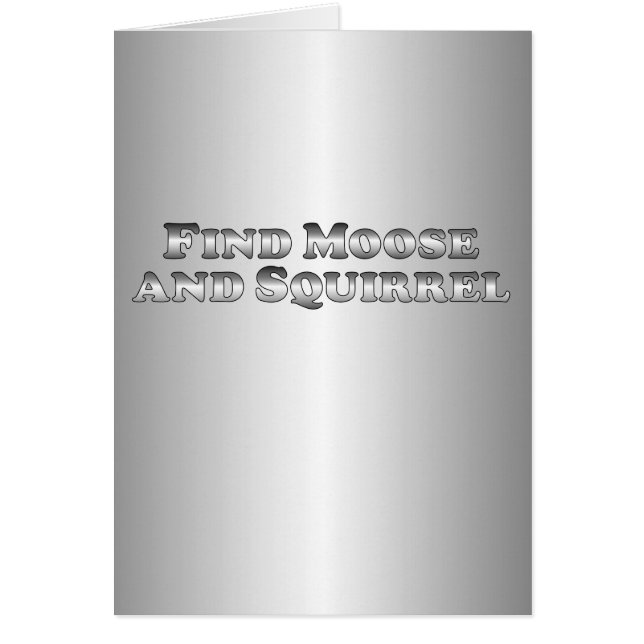 Find Moose and Squirrel - Basic (Front)