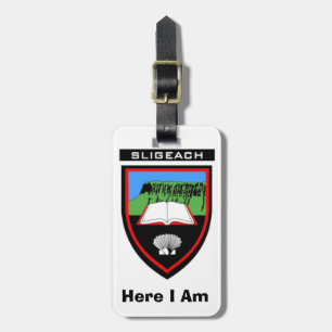 Find My Luggage Personalized Sligo County ID Tag. Luggage Tag