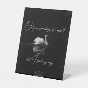 Find My Way Pedestal Sign