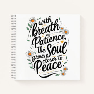 Find Peace in Every Word Notebook