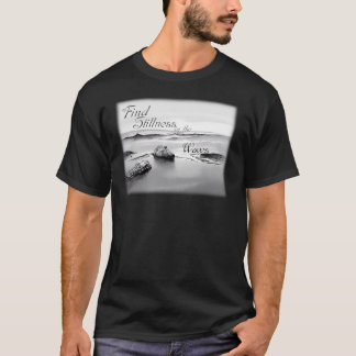 Find Stillness in the Waves - Tranquil Ocean T-Shirt