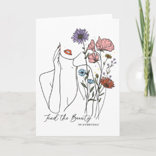 Find The Beauty In Everyday Inspirational Quote Card