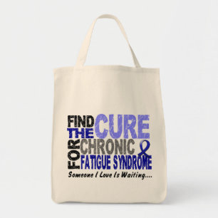 Find The Cure CFS Chronic Fatigue Syndrome Tote Bag