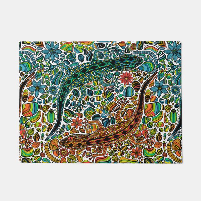 Find the geckos doormat (Front)