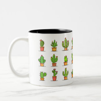 Find the Impawster, cat and cacti funny design mug