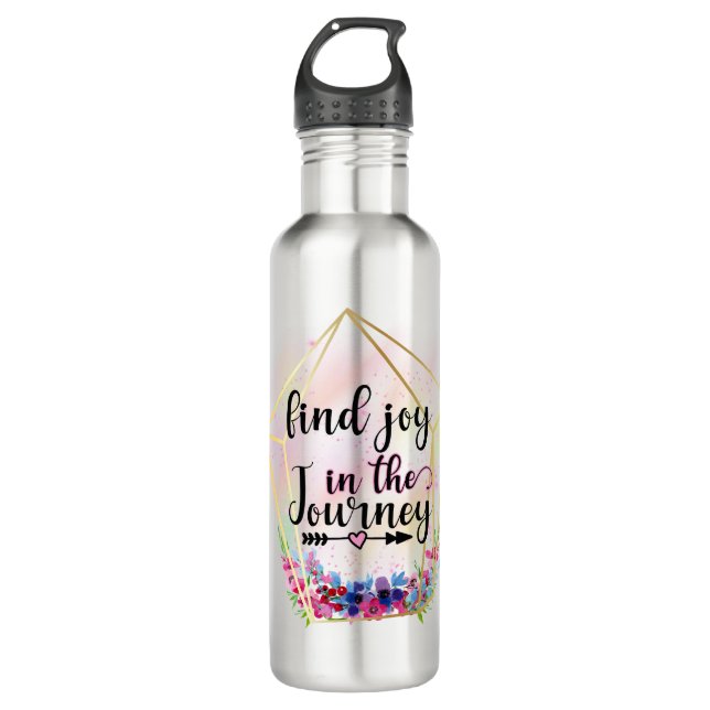 Find The Joy In The Journey 710 Ml Water Bottle (Front)