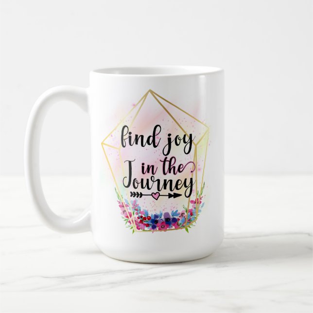 Find The Joy In The Journey Coffee Mug (Left)