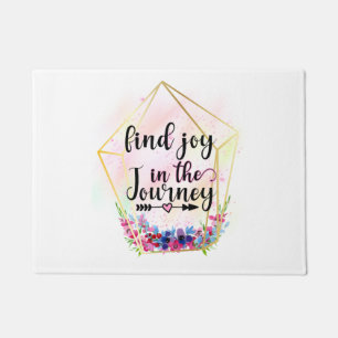 Find The Joy In The Journey Doormat