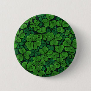 Find the lucky clover 2 6 cm round badge
