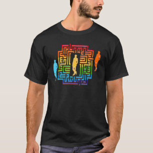 FIND WAY TO YOUR HAPPINESS happiness maze T-Shirt