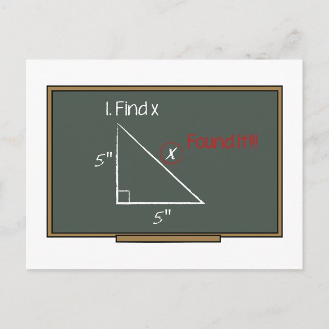 Find X Postcard (Front)