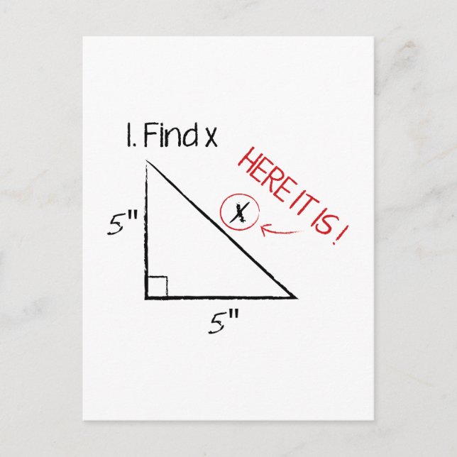 Find X Postcard (Front)
