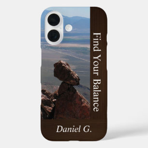 Find Your Balance Boulder iPhone 16 Case