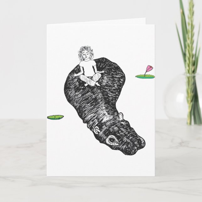 Find your balance - greeting card (Front)