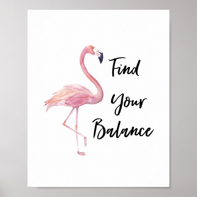 Find Your Balance Poster (Front)