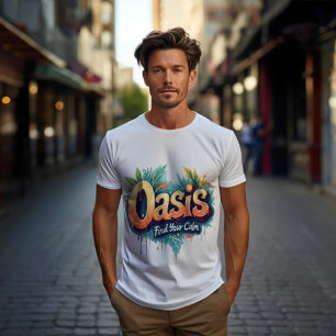Find Your Calm Graffiti Oasis Tee T-Shirts