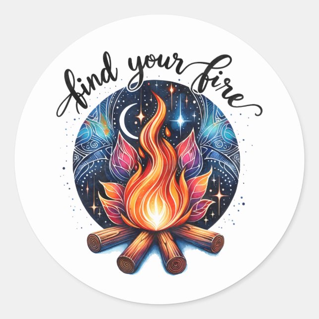 Find Your Fire Stickers (Front)