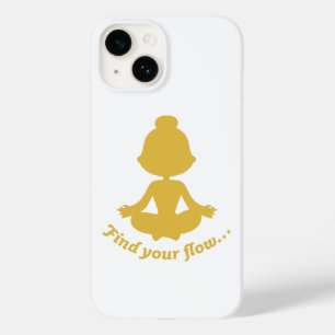 Find Your Flow Phone Case (Purple)