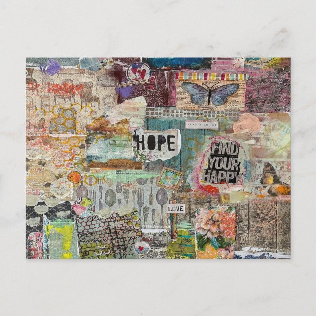 Find Your Happy Postcard  (Front)