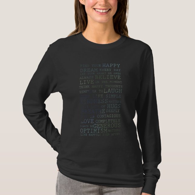 Find Your Happy T-Shirt (Front)