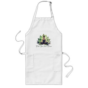 Find your inner peace long apron