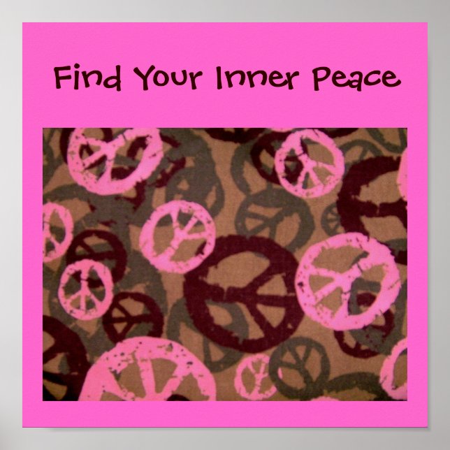 Find Your Inner Peace-Poster Poster (Front)