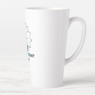 Find Your Inner Peace Yoga Quote Latte Mug
