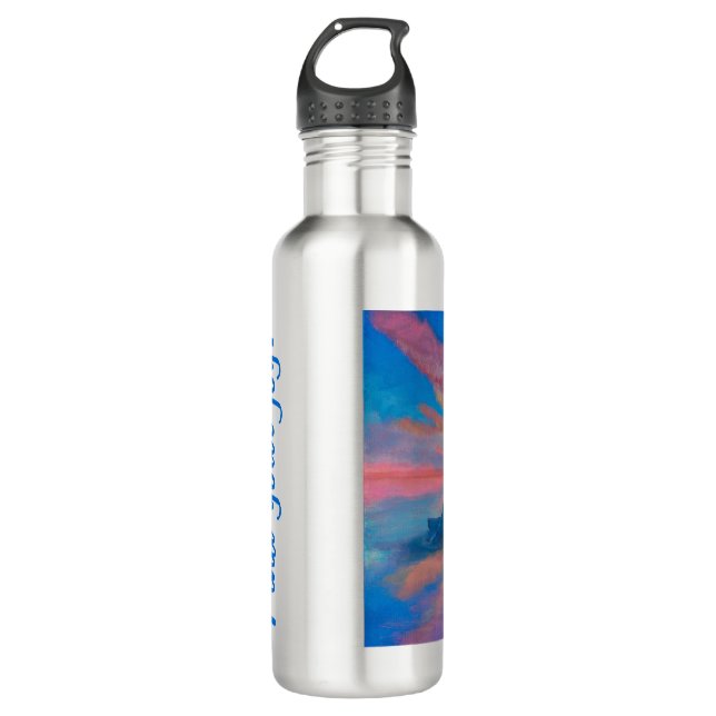 Find your joy! 710 ml water bottle (Front)