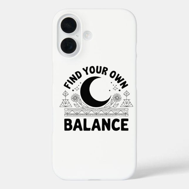 Find Your Own Balance Case-Mate iPhone Case (Back)