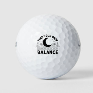 Find Your Own Balance  Golf Balls