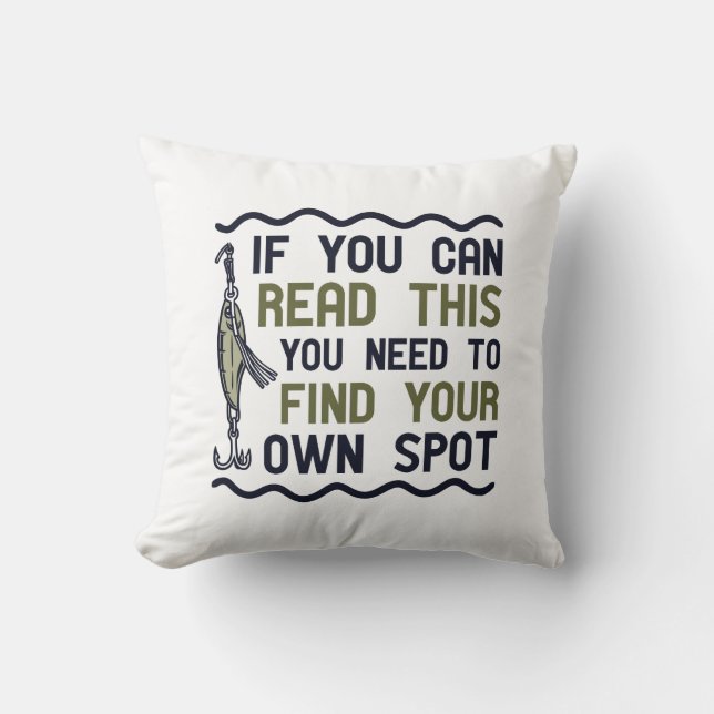 Find Your Own Spot Cushion (Front)