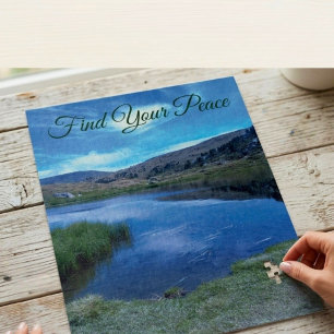 Find Your Peace Calming Jigsaw Puzzle