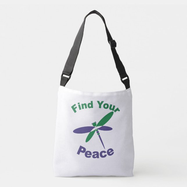Find your peace tote (Front)