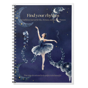 Find Your Rhythm Ballerina Notebook Ava Solara