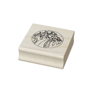 Find Your Road Simple White Design In Black Rubber Stamp